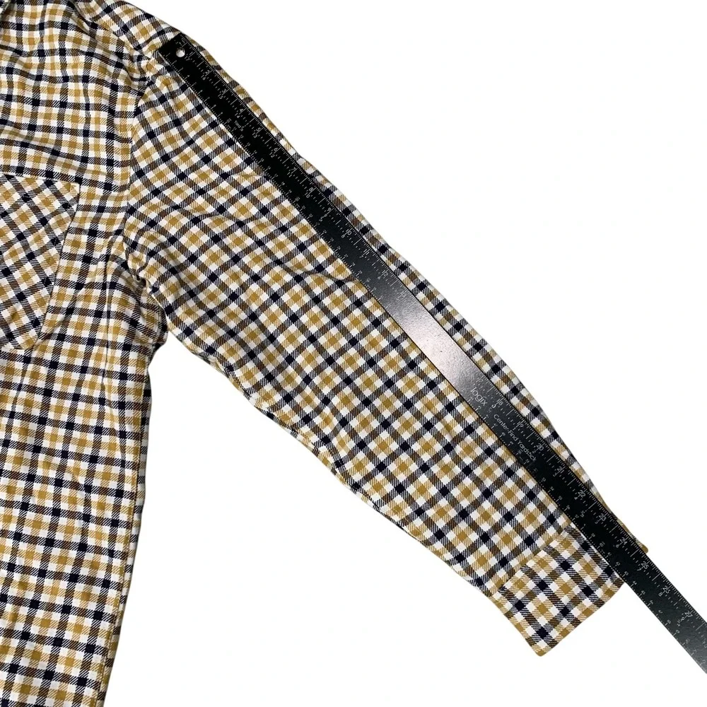 H&M‎ Men's Quilted Plaid Shirt Jacket Shacket Overshirt Size Large New With Tags - Picture 7 of 9
